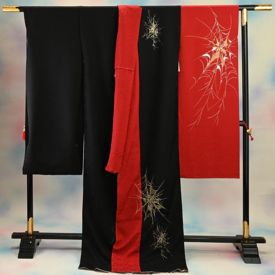 【新作】お誂え付き振袖フルセット/EB-S/EMBRO/スパイダー/蜘蛛の巣/購入/振袖/ブランド/成人式/卒業式/結婚式/着物/フルセット |  | 06