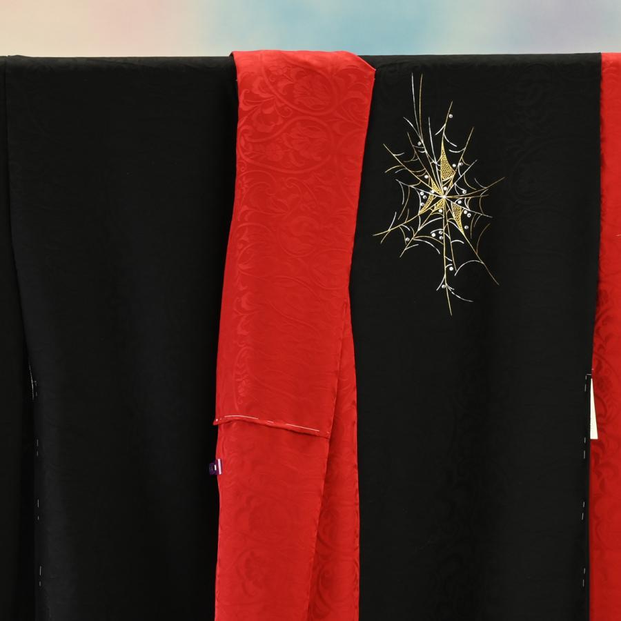 【新作】お誂え付き振袖フルセット/EB-S/EMBRO/スパイダー/蜘蛛の巣/購入/振袖/ブランド/成人式/卒業式/結婚式/着物/フルセット |  | 07