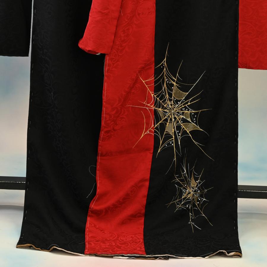 【新作】お誂え付き振袖フルセット/EB-S/EMBRO/スパイダー/蜘蛛の巣/購入/振袖/ブランド/成人式/卒業式/結婚式/着物/フルセット |  | 08
