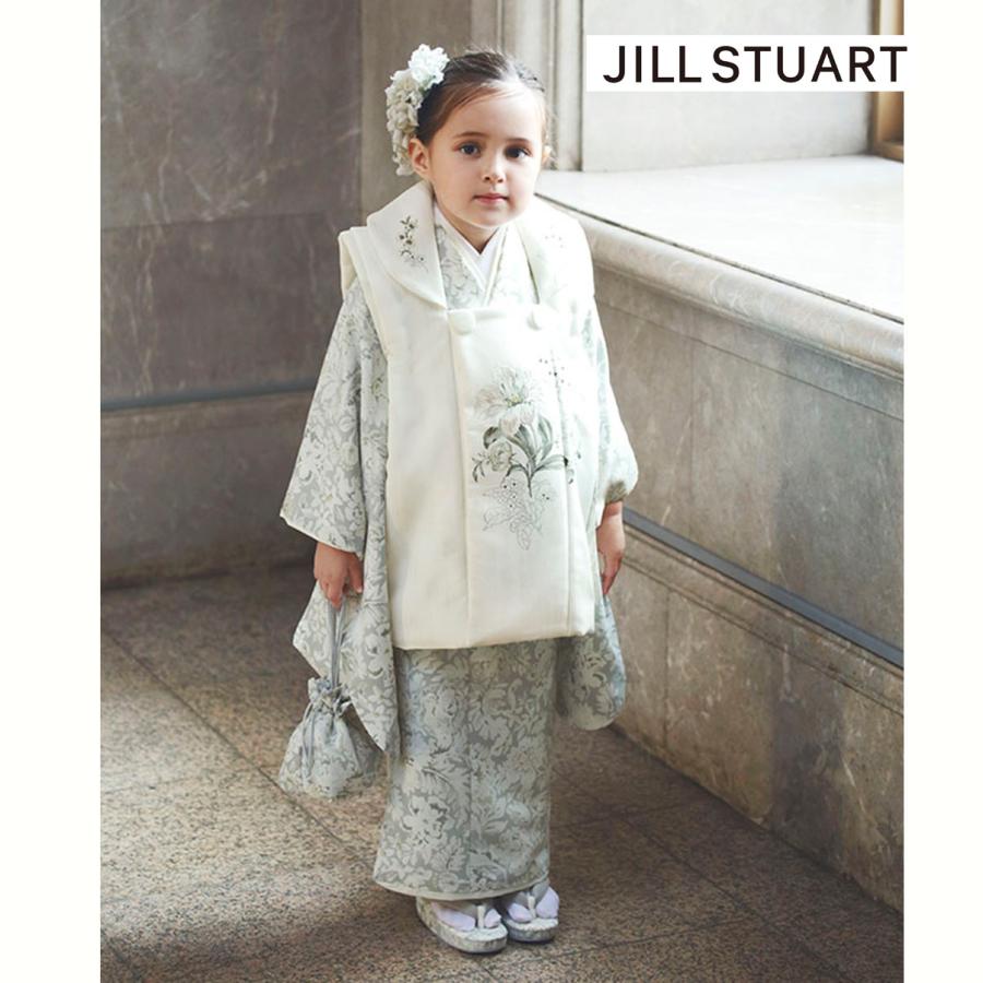 【新作】被布セット/JILL STUART/GF-2/ブランド/子供/ちびっこ/着物/長襦袢/七五三着物セット/3歳/和服/グレー | JILL STUART