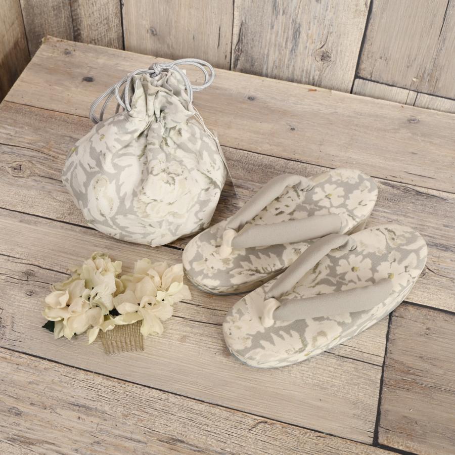 【新作】被布セット/JILL STUART/GF-2/ブランド/子供/ちびっこ/着物/長襦袢/七五三着物セット/3歳/和服/グレー | JILL STUART | 06