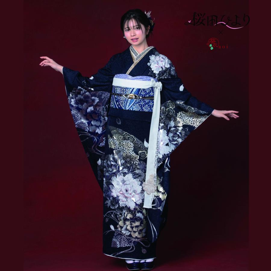 【最新作】お誂え付き振袖フルセット/購入/振袖/ブランド/No0022/桜田ひより×葵衣/オーダーメイド/結婚式/成人式/卒業式/着物/フルセット | 