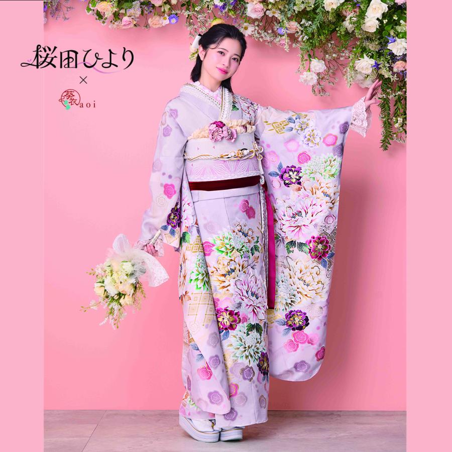 【最新作】お誂え付き振袖フルセット/購入/振袖/ブランド/No0028/桜田ひより×葵衣/オーダーメイド/結婚式/成人式/卒業式/着物/フルセット | 