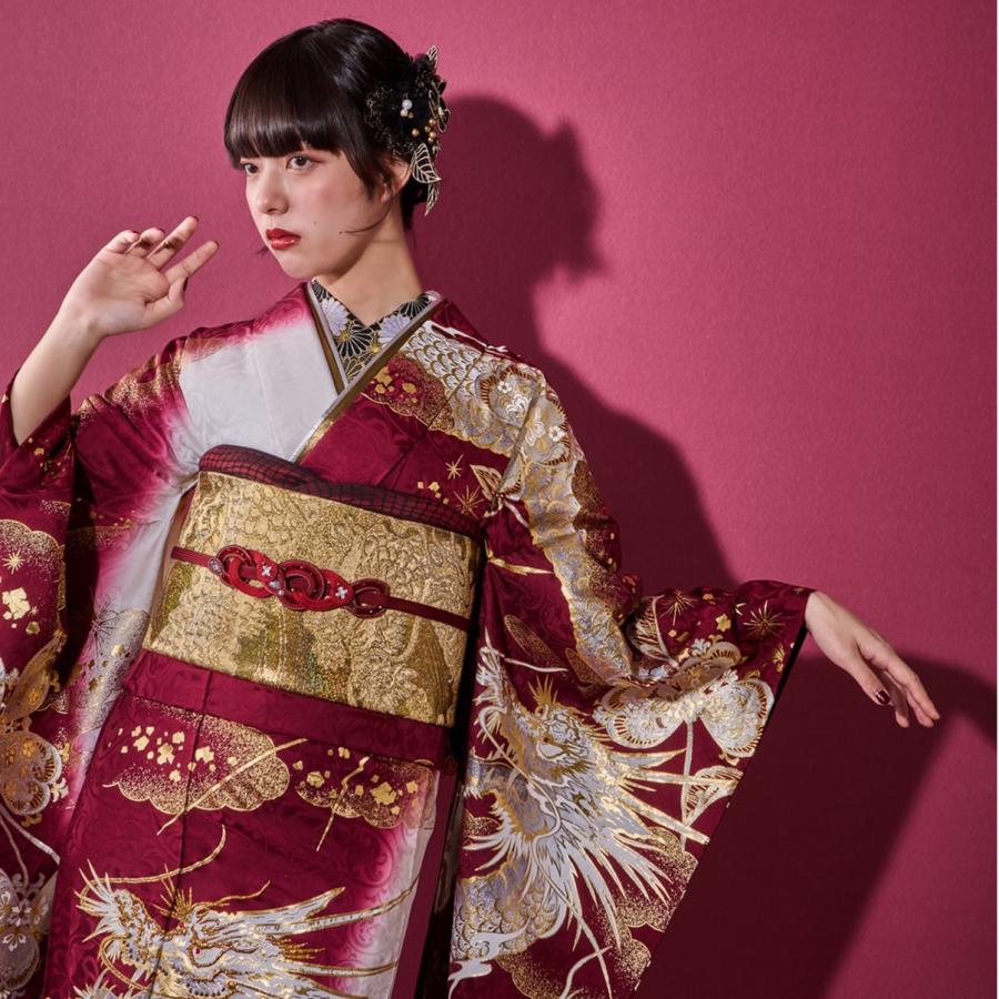 【最新作】お誂え付き振袖フルセット/購入/振袖/ブランド/プレミアムゴールド/No21063ハ/龍/オーダーメイド/結婚式/成人式/卒業式/着物/フルセット |  | 01