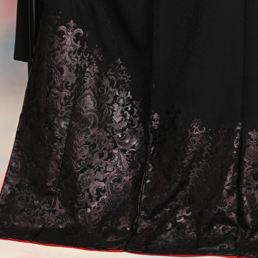 【最新作】お誂え付き振袖フルセット/No,24048A/アンルーチェ/ブラック/購入/振袖/ブランド/成人式/卒業式/結婚式/着物/フルセット |  | 09