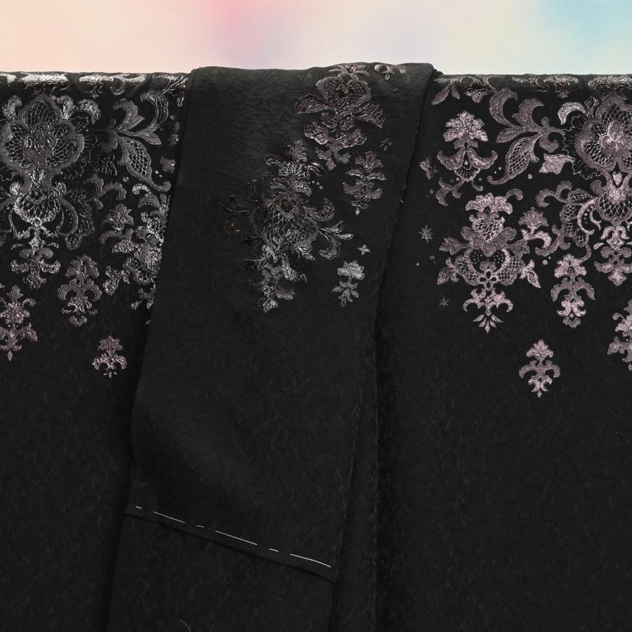 【最新作】お誂え付き振袖フルセット/No,24048A/アンルーチェ/ブラック/購入/振袖/ブランド/成人式/卒業式/結婚式/着物/フルセット |  | 07