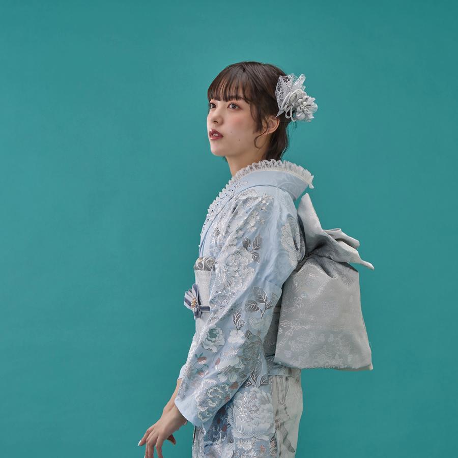 【最新作】お誂え付き振袖フルセット/購入/振袖/ブランド/桂由美/No25005E/オーダーメイド/結婚式/成人式/卒業式/着物/フルセット | YUMI KATSURA | 03