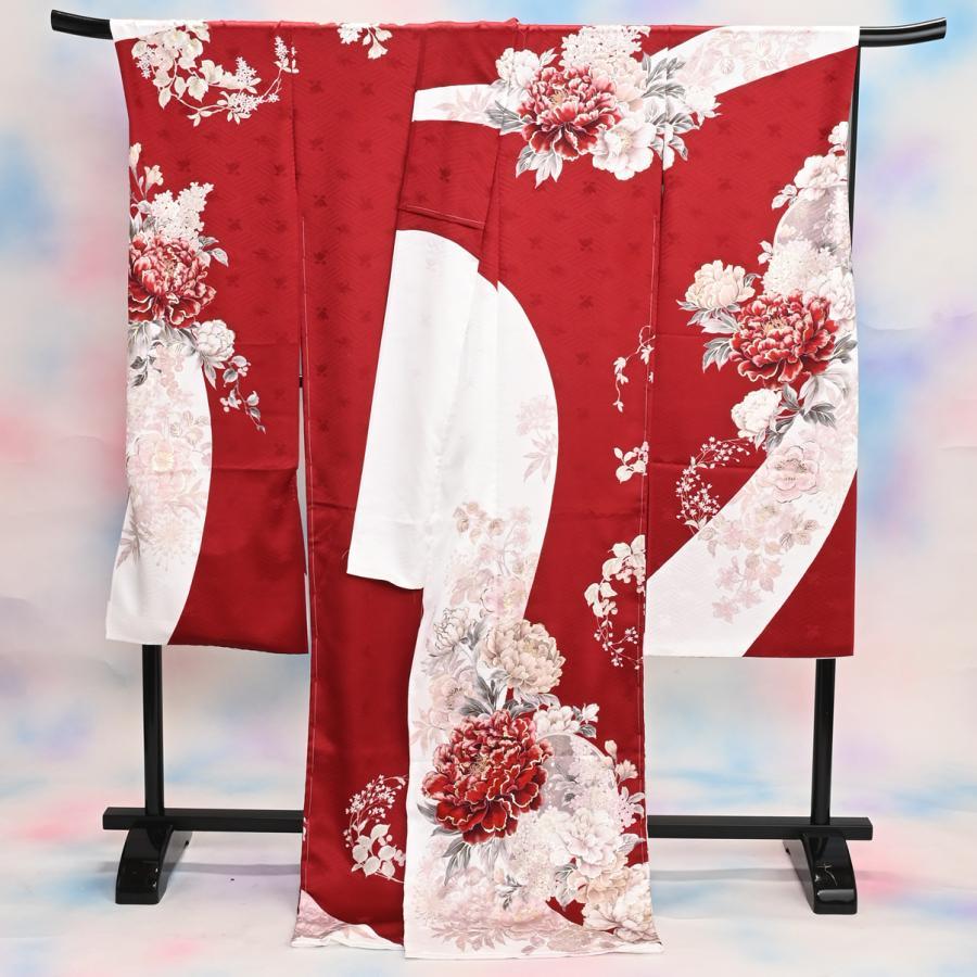 振り袖　フルセット　別誂長襦袢付　辻ヶ花　落款入り　金通し　全通袋帯　463 f40cccb734715748c7a4c66a807425