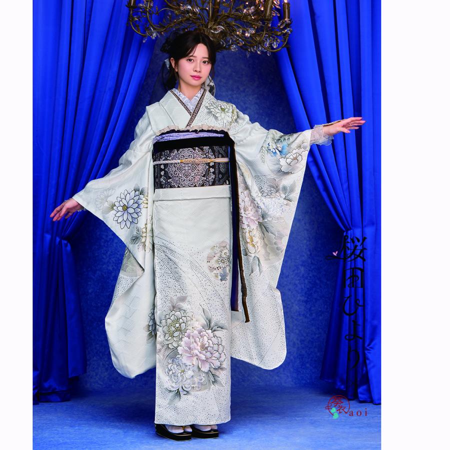 【最新作】お誂え付き振袖フルセット/購入/振袖/ブランド/No36/桜田ひより×aoi/オーダーメイド/結婚式/成人式/卒業式/着物/フルセット | 