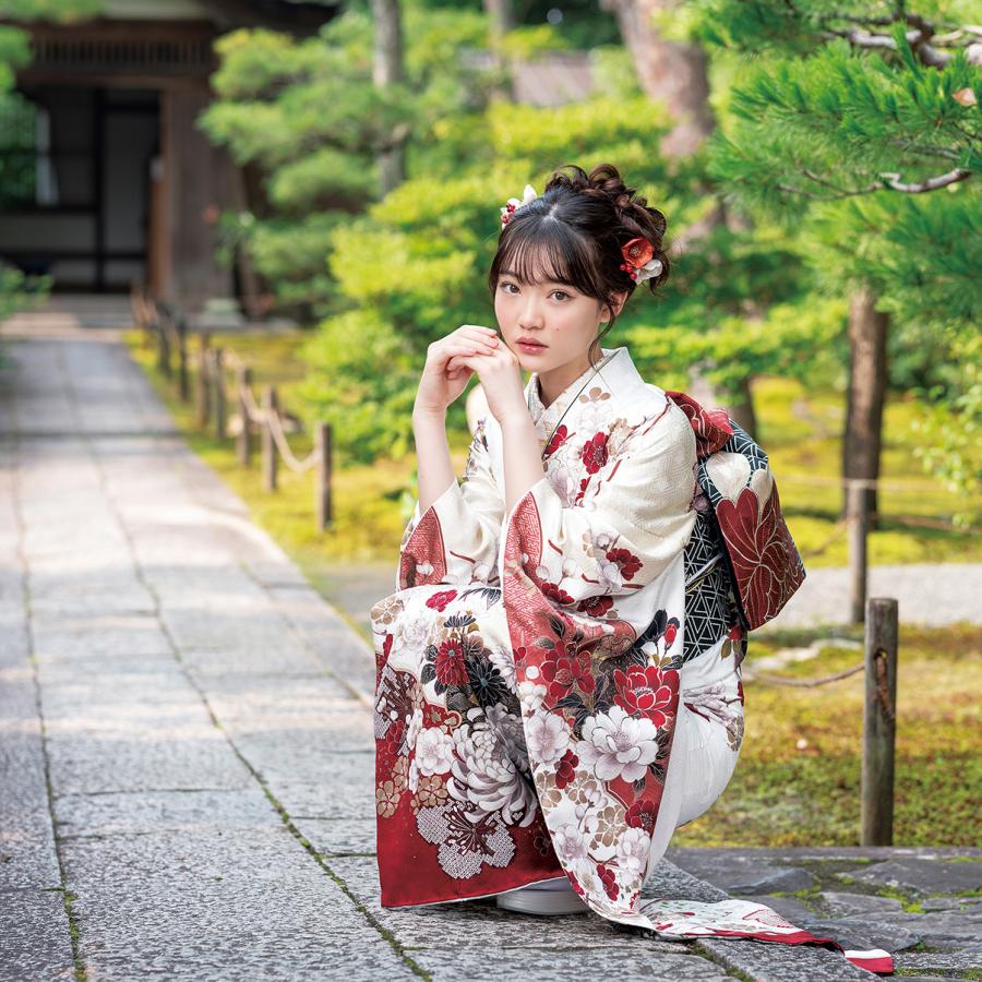 【最新作】お誂え付き振袖フルセット/購入/振袖/ブランド/No804/椿姫/オーダーメイド/結婚式/成人式/卒業式/着物/フルセット |  | 01