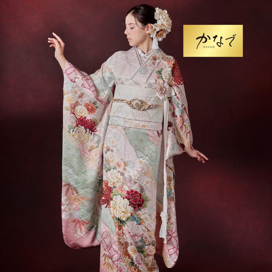 【最新作】お誂え付き振袖フルセット/購入/振袖/ブランド/No804/かなで/オーダーメイド/結婚式/成人式/卒業式/着物/フルセット |  | 01