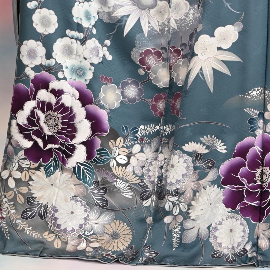 【新作】お誂え付き振袖フルセット/RF-31/ラフィネモカ/グレイシュ/ラグーン/振袖/購入/ブランド/成人式/卒業式/結婚式/着物/フルセット |  | 10