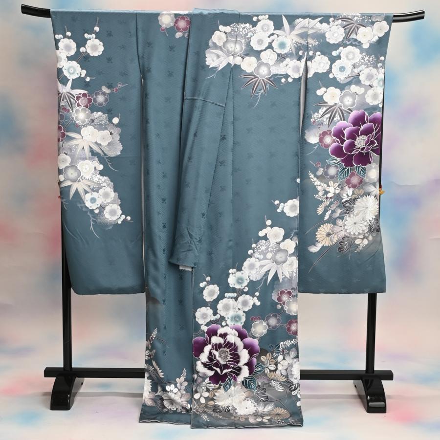 【新作】お誂え付き振袖フルセット/RF-31/ラフィネモカ/グレイシュ/ラグーン/振袖/購入/ブランド/成人式/卒業式/結婚式/着物/フルセット |  | 12