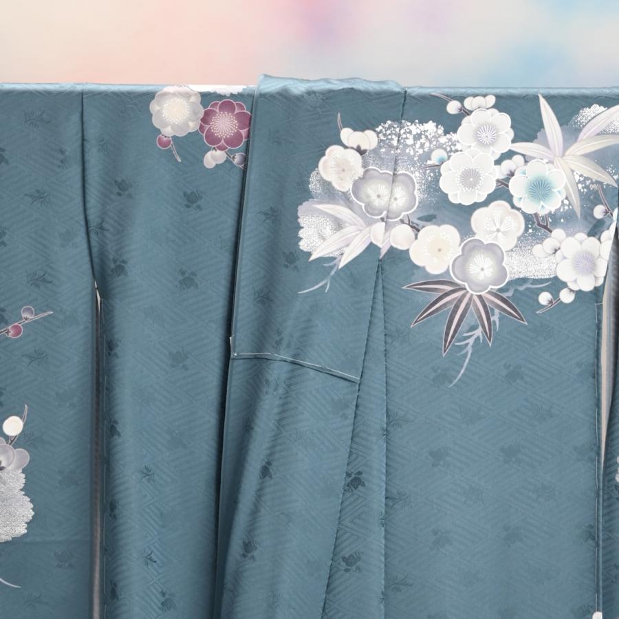 【新作】お誂え付き振袖フルセット/RF-31/ラフィネモカ/グレイシュ/ラグーン/振袖/購入/ブランド/成人式/卒業式/結婚式/着物/フルセット |  | 14