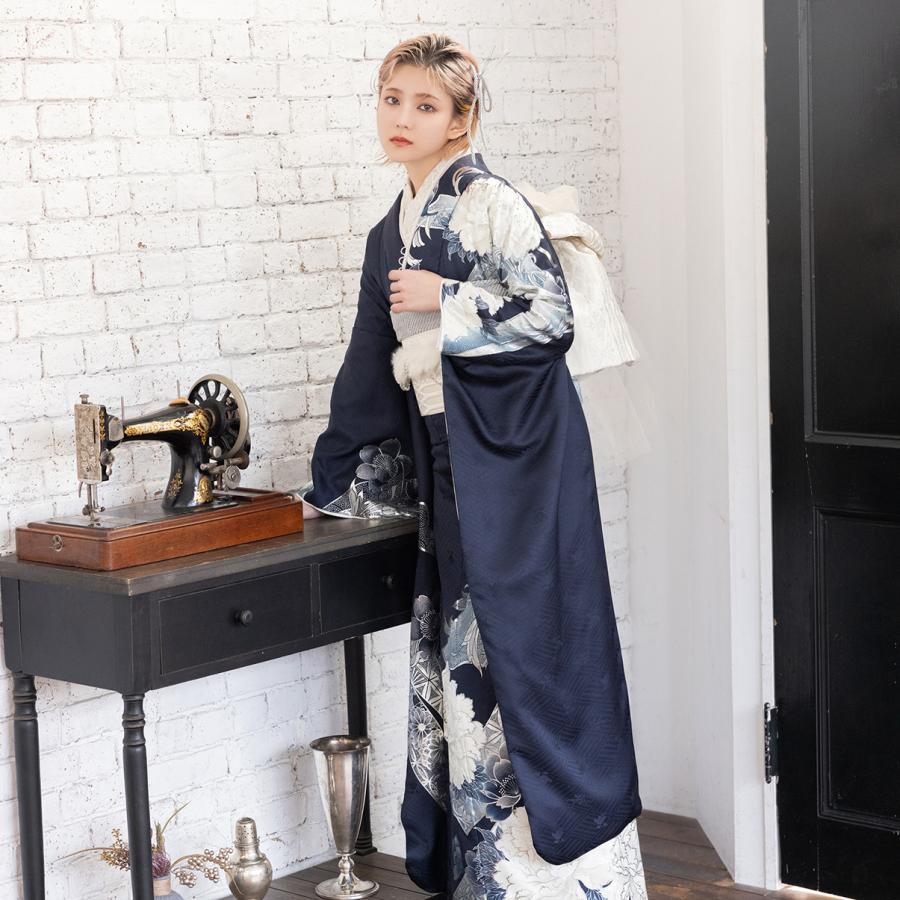 【新作】お誂え付き振袖フルセット/RF-32/ラフィネモカ/ロンドン/トワイライト/振袖/購入/ブランド/成人式/卒業式/結婚式/着物/フルセット |  | 01