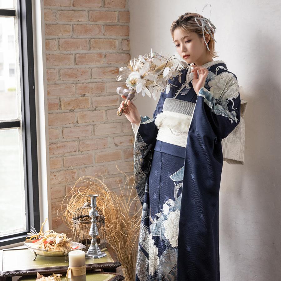 【新作】お誂え付き振袖フルセット/RF-32/ラフィネモカ/ロンドン/トワイライト/振袖/購入/ブランド/成人式/卒業式/結婚式/着物/フルセット |  | 04