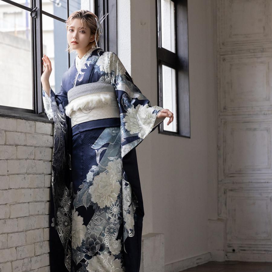 【新作】お誂え付き振袖フルセット/RF-32/ラフィネモカ/ロンドン/トワイライト/振袖/購入/ブランド/成人式/卒業式/結婚式/着物/フルセット |  | 05