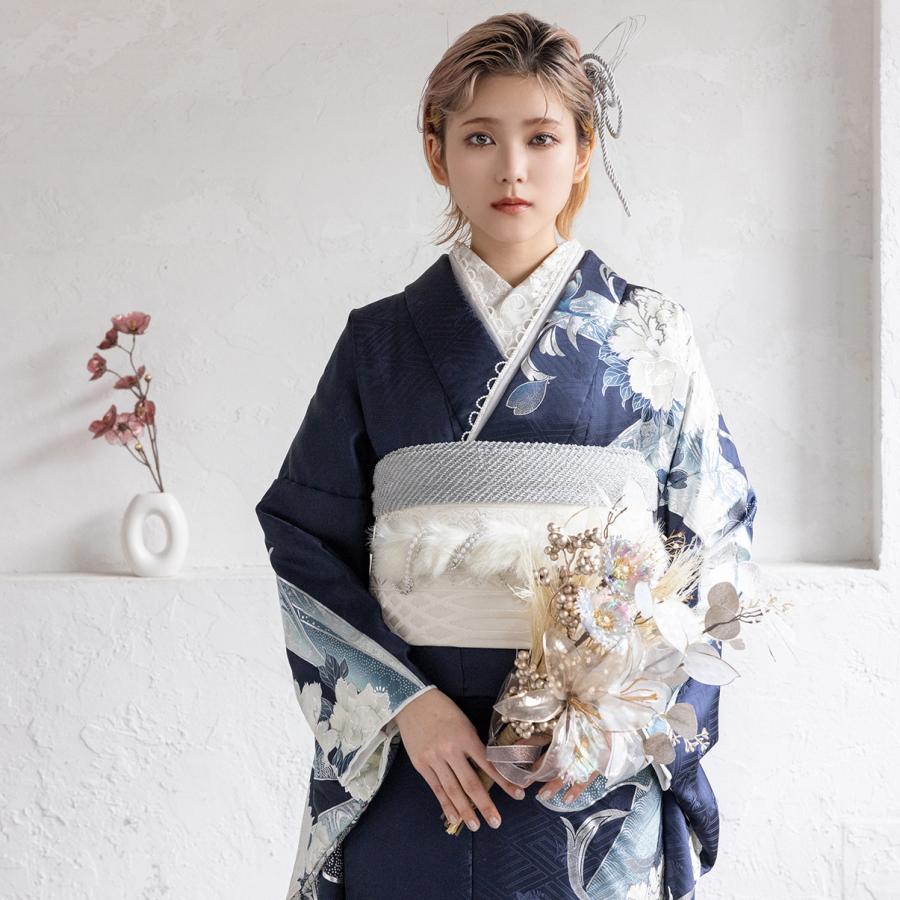 【新作】お誂え付き振袖フルセット/RF-32/ラフィネモカ/ロンドン/トワイライト/振袖/購入/ブランド/成人式/卒業式/結婚式/着物/フルセット |  | 06