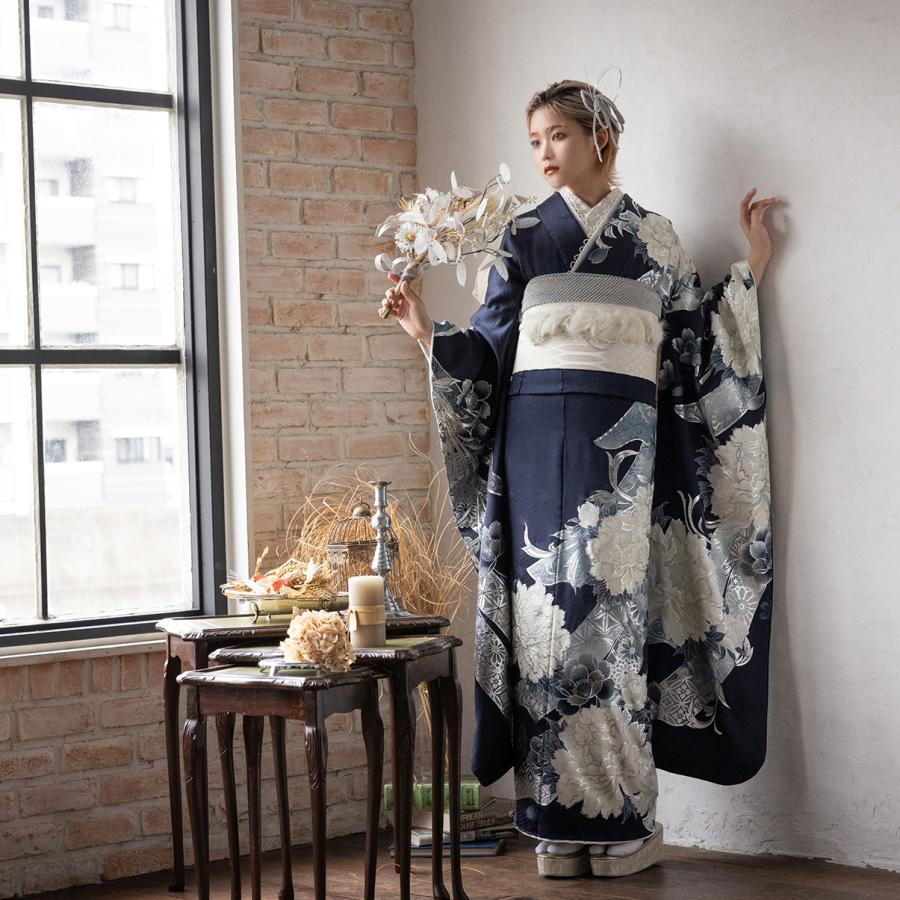 【新作】お誂え付き振袖フルセット/RF-32/ラフィネモカ/ロンドン/トワイライト/振袖/購入/ブランド/成人式/卒業式/結婚式/着物/フルセット |  | 08