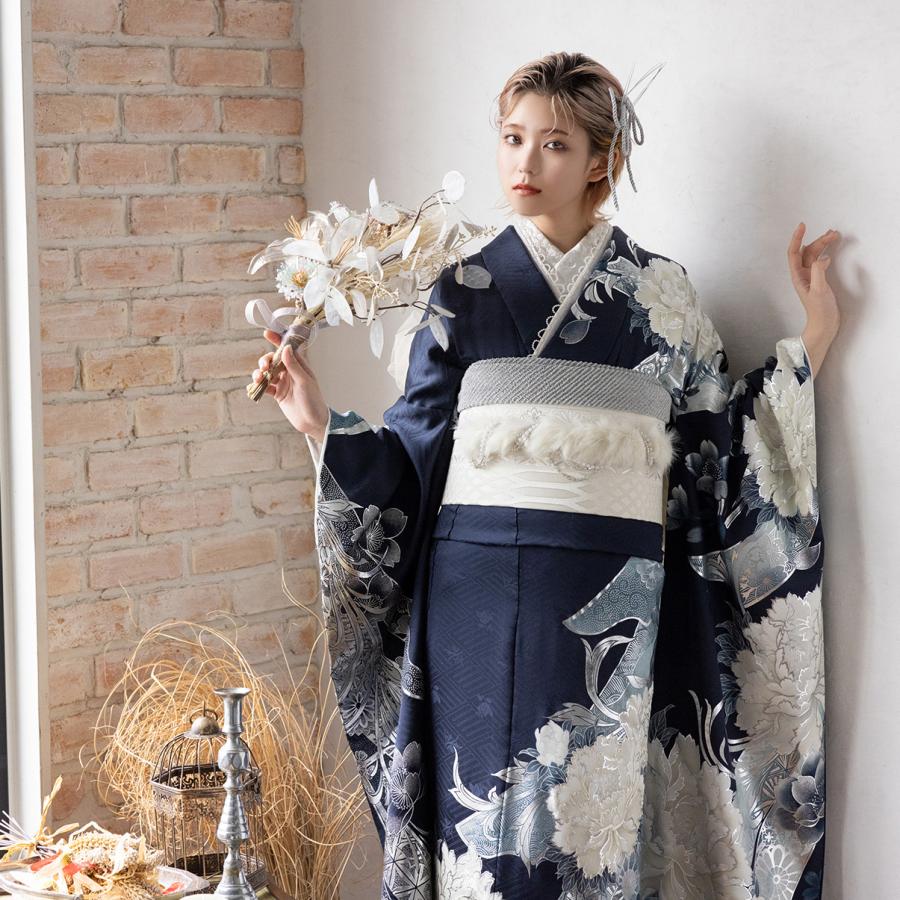 【新作】お誂え付き振袖フルセット/RF-32/ラフィネモカ/ロンドン/トワイライト/振袖/購入/ブランド/成人式/卒業式/結婚式/着物/フルセット |  | 09