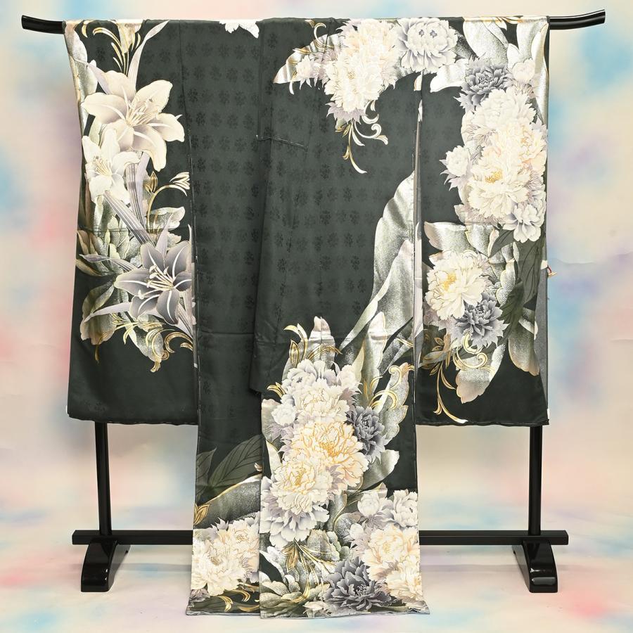 【新作】お誂え付き振袖フルセット/RF-35/ラフィネモカ/フィズ/エヴァーグリーン/振袖/購入/ブランド/成人式/卒業式/結婚式/着物/フルセット |  | 13