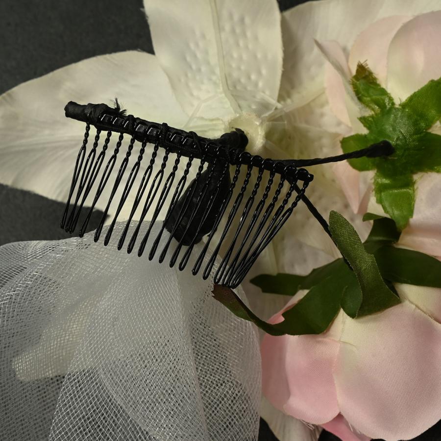 【激安】【在庫処分品】【少々難有り】髪飾り/RNB-004/百合/コーム/着物/女性用/成人式/卒業式/ |  | 01