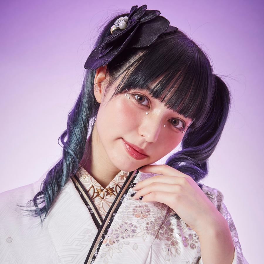 振袖 フルセット 桂由美 紫 YUMI KATSURA 【新作】お誂え付き振袖フルセット/YK/桂由美/小桜