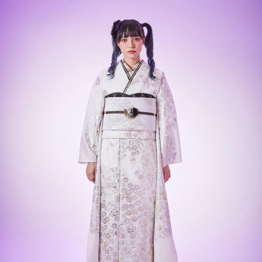 ゆ　豪華　あのちゃんブランド振袖　フルセット　試着のみの極美品 あのちゃん着用の振袖-白｜成人式の新作振袖ご紹介 ANO-005