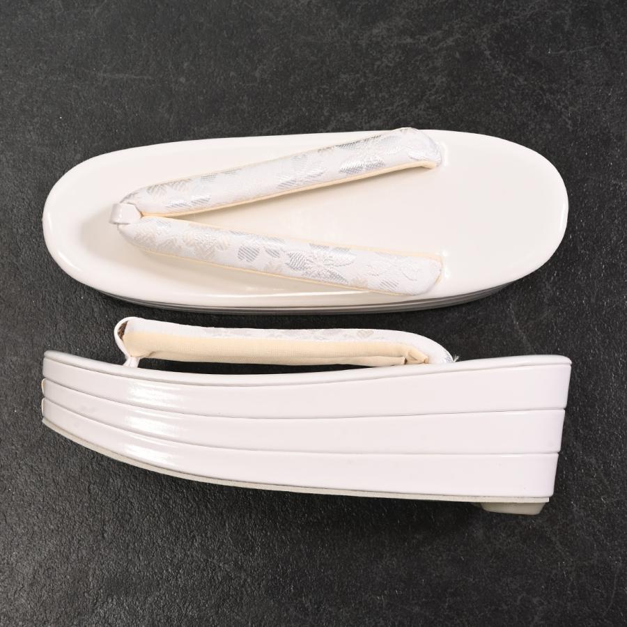 最新作】草履バックセット/ZB-1251DR/DAP007-1/金襴/白/高草履/振袖