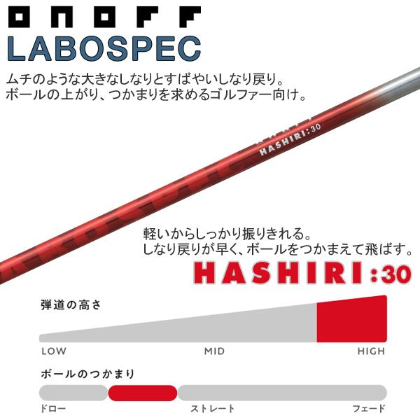 グローブライド オノフ 2026 ONOFF AKA FAIRWAY ARMS フェアウェイ 【7W,9W】(プレミアム LABO SPEC HASHIRI 30)[ウエイト調整なし・グリップ仕様]の画像