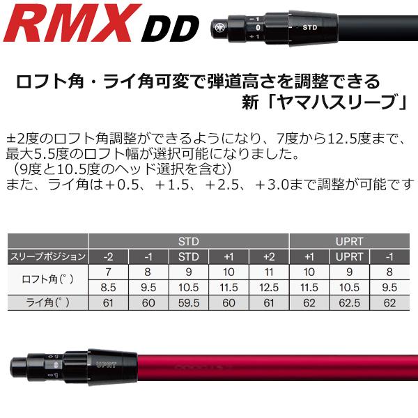 RMX ヤマハ 2026 DD1/DD2 [リミックス] ドライバー 専用 新スリーブ