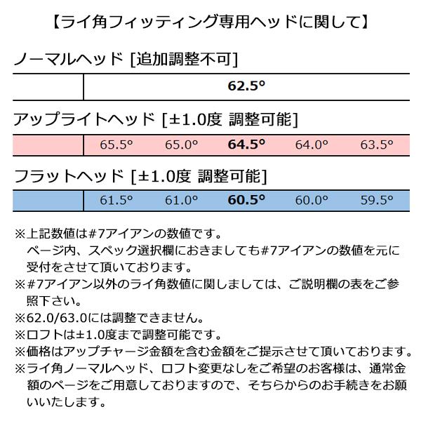 AKA グローブライド オノフ 2024 ONOFF アイアン【ロフト・ライ角調整 