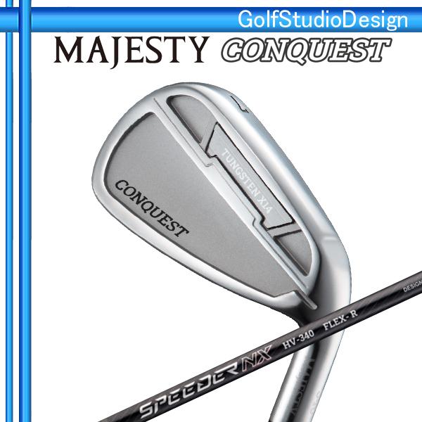 クラブ MAJESTY CONQUEST SPEEDER NX HV340 9.5 S 22 Majesty CONQUEST 一號木桿,碳身SPEEDER NX HV340(日規)