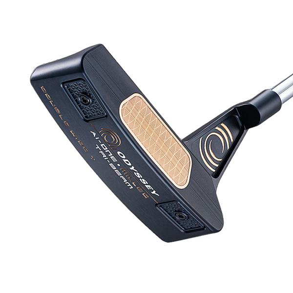 美品Ai-ONE MILLED TRI-BEAM DOUBLE WIDE T オデッセイ AI-ONE MILLED TRI-BEAM パター メンズ 右用 STROKE