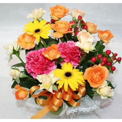 生花　ビタミンカラーのアレンジ 【地域限定送料無料】　 |  | 02