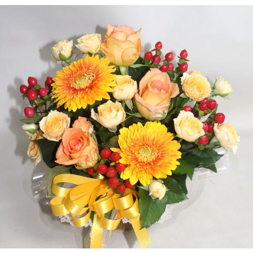 生花　ビタミンカラーのアレンジ 【地域限定送料無料】　 |  | 05