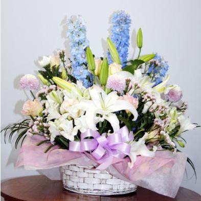 生花　暖かい慰めが・・・アレンジ　お供え【地域限定送料無料】 | 