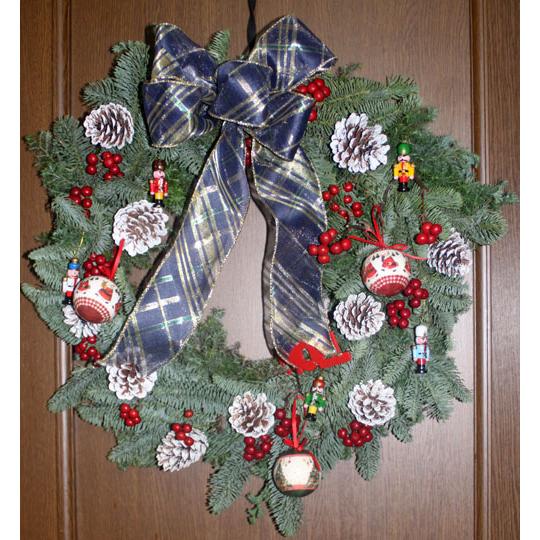 オレゴン産 もみの木　これぞクリスマスリース50 生花 リース クリスマス もみのき モミノキ 樅ノ木 モミの木 フラワー リース |  | 02