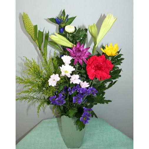 仏花セット　ユリ　菊　 生花 お供え 花束 お彼岸 お盆 墓参り 仏壇 |  | 01