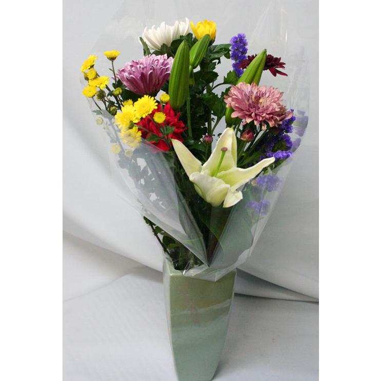 仏花セット　ユリ　菊　 生花 お供え 花束 お彼岸 お盆 墓参り 仏壇 |  | 06