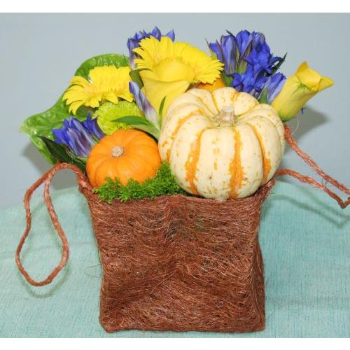 生花　アレンジ　ハロウィンに寄せて　 |  | 01