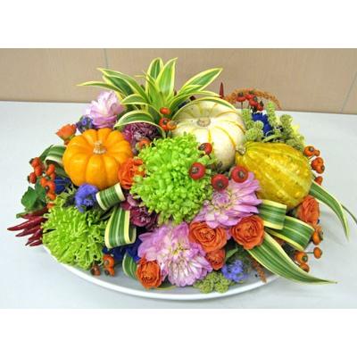 生花　アレンジ　ハロウィンパーティ | 