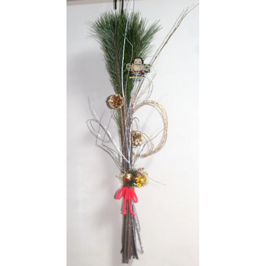 【生花】お正月用　若松のドア飾り　玄関飾り　門松 | 