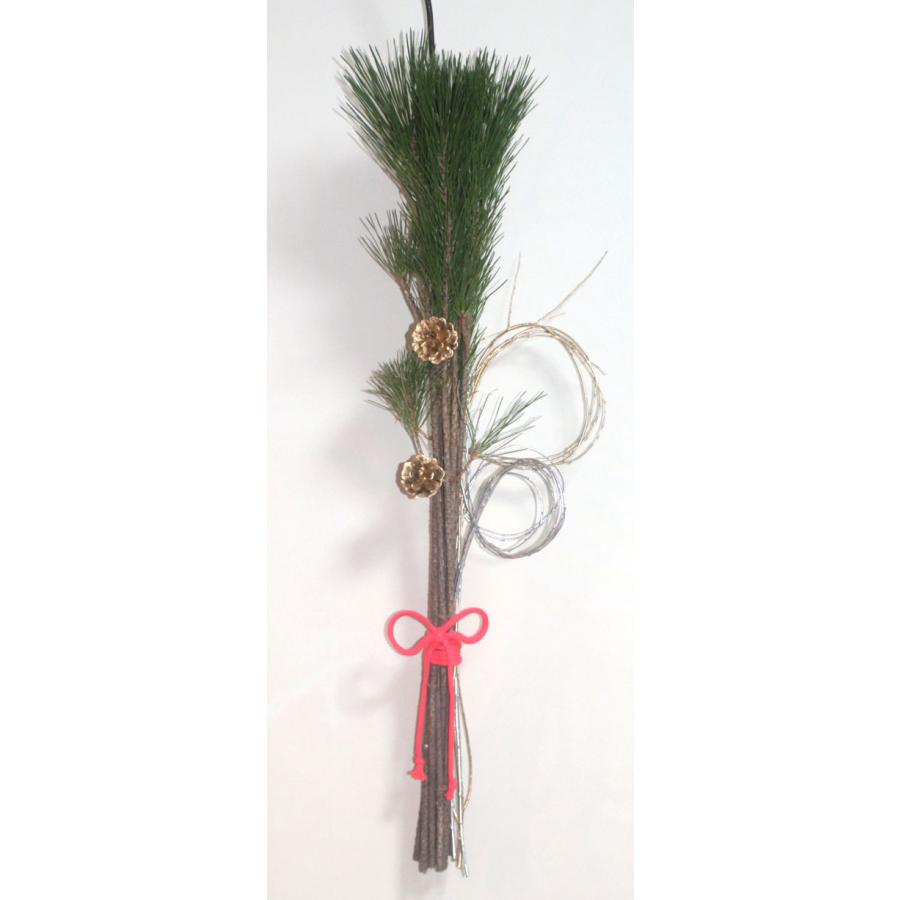 【生花】お正月用　若松のドア飾り　玄関飾り　門松 |  | 02