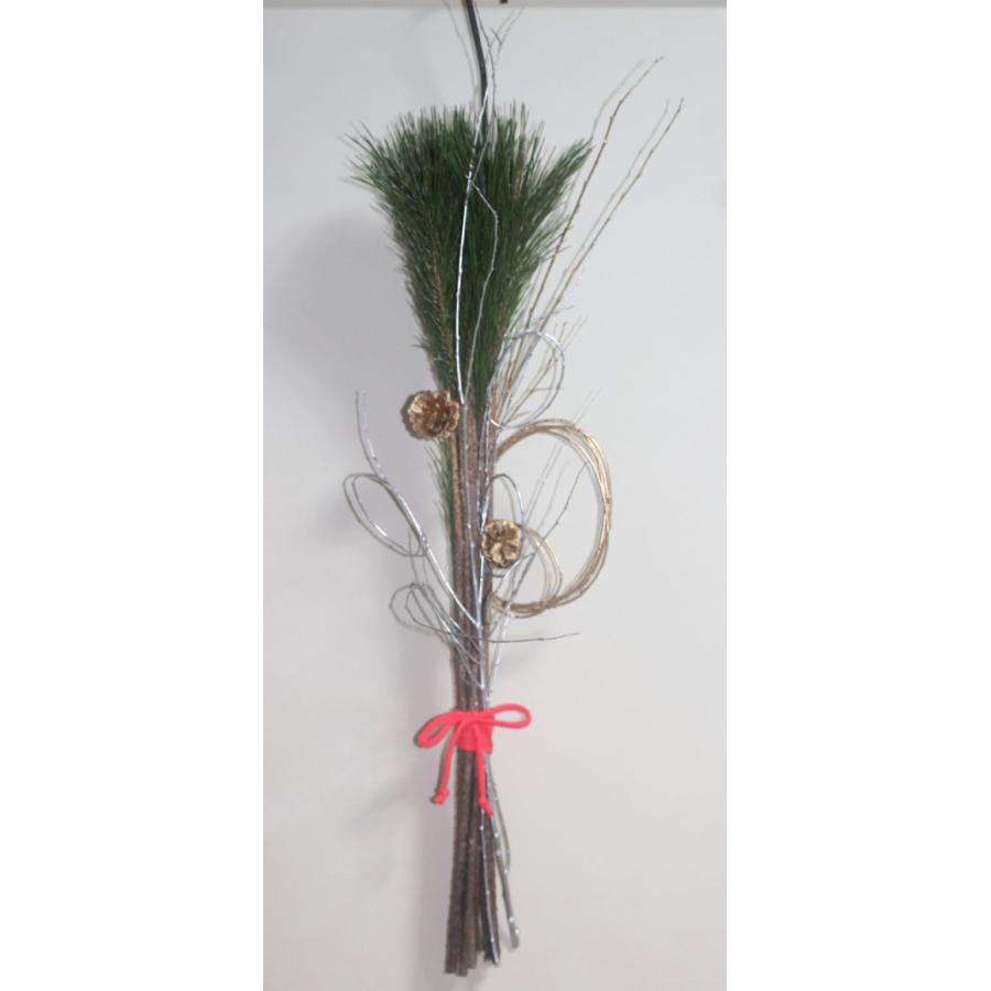 【生花】お正月用　若松のドア飾り　玄関飾り　門松 |  | 04