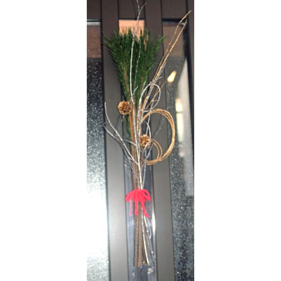 【生花】お正月用　若松のドア飾り　玄関飾り　門松 |  | 05