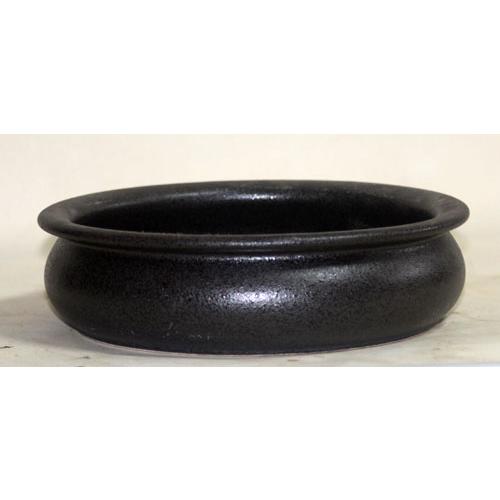 黒の陶器Ｌ　鉄鉢型　陶器 資材 コンポート　 ヨーロピアン　フラワーデザイン　和　正月 |  | 01