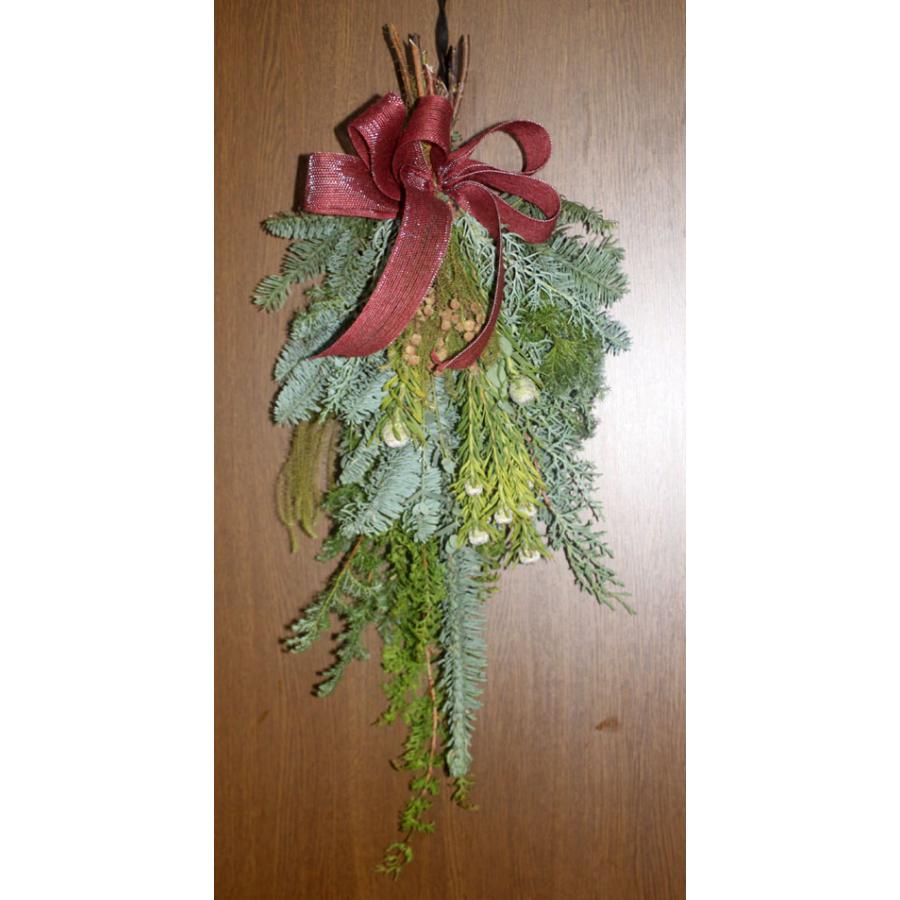クリスマススワッグ　クリスマスリース　生花　壁掛け　ドア飾り 裏白モミ オレゴン産もみのき モミノキ 樅ノ木 モミの木　ヒムロ杉【生花】【リース】 |  | 03