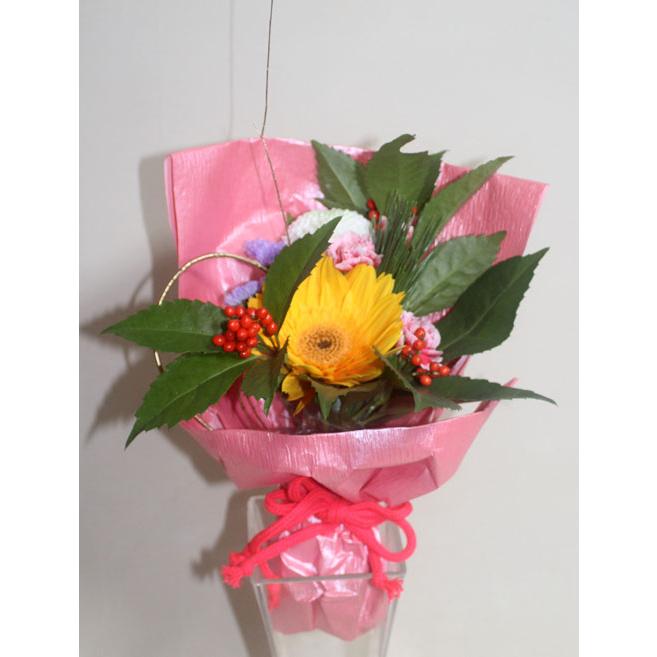 少し大人のミニ花束  ミニブーケ  生花  ヴァーティカルタイプ  スタンディングブーケ  卒業式 花束　発表会 音楽会  成人式  パーティ |  | 03