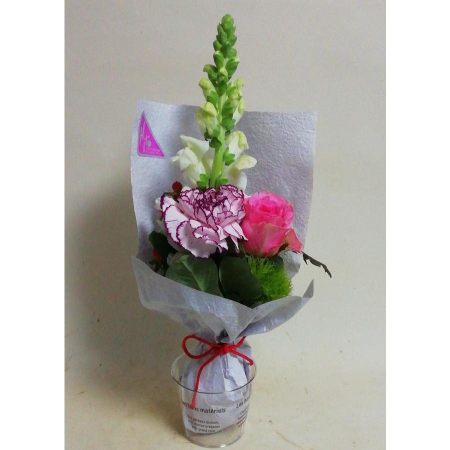 少し大人のミニ花束  ミニブーケ  生花  ヴァーティカルタイプ  スタンディングブーケ  卒業式 花束　発表会 音楽会  成人式  パーティ |  | 06